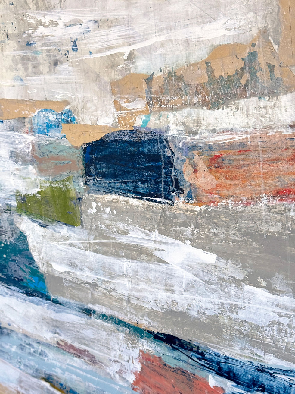 Thumbnail: Winding Earth - 48 x 60 in.