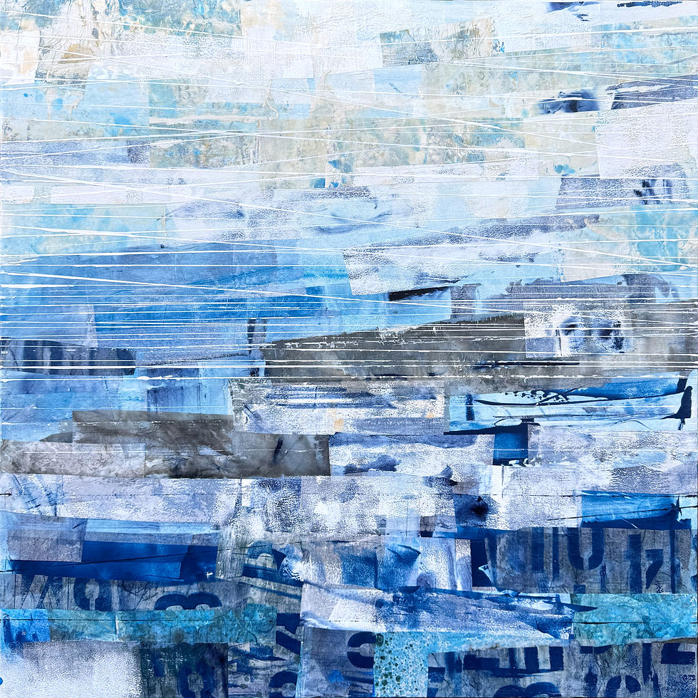Thumbnail: Blue Dawn - 30 x 30 in.