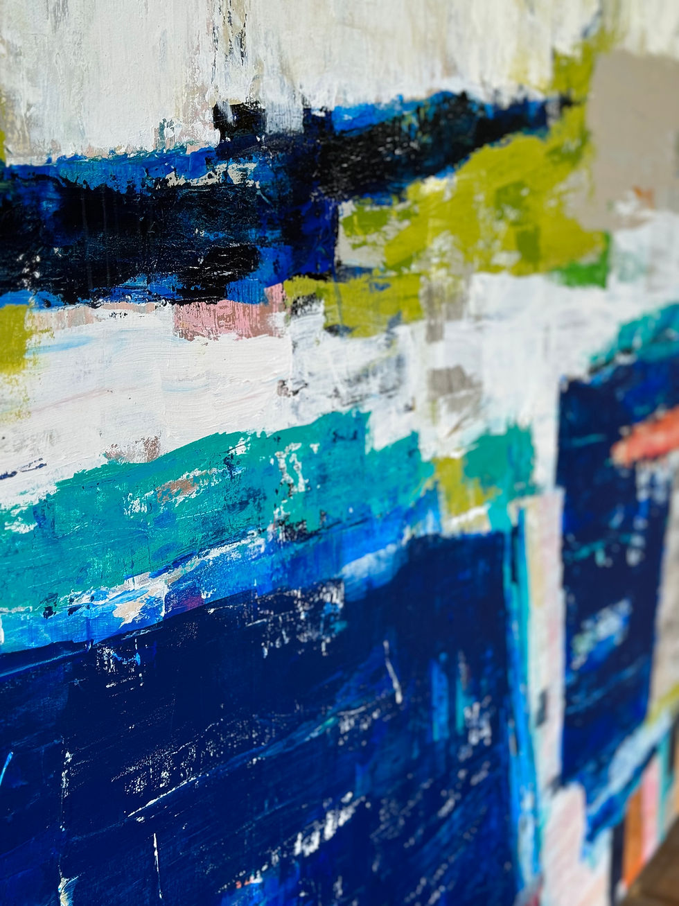Thumbnail: On The Pier - 48 x 72 in.