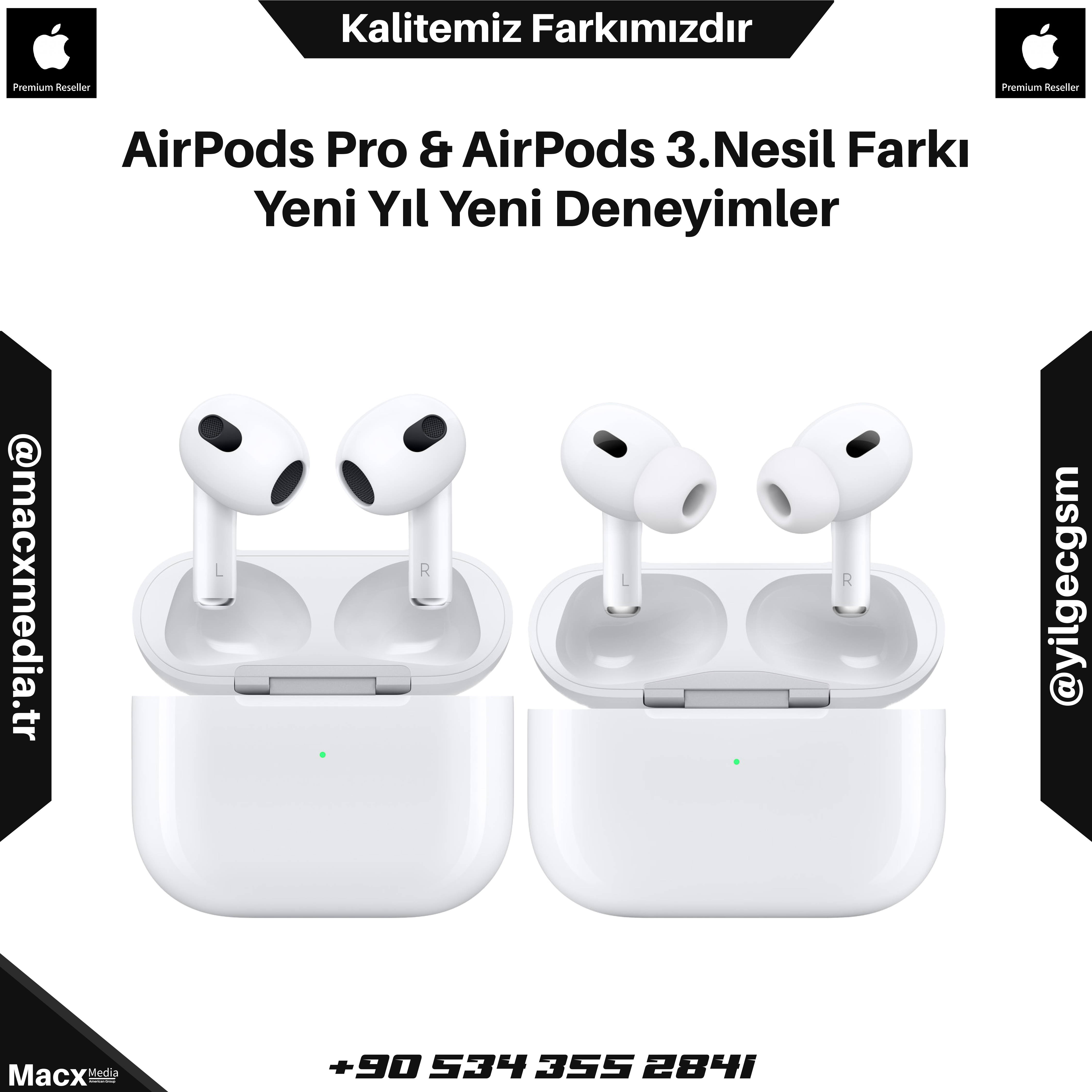 AirPods Pro ve AirPods 3.Nesil