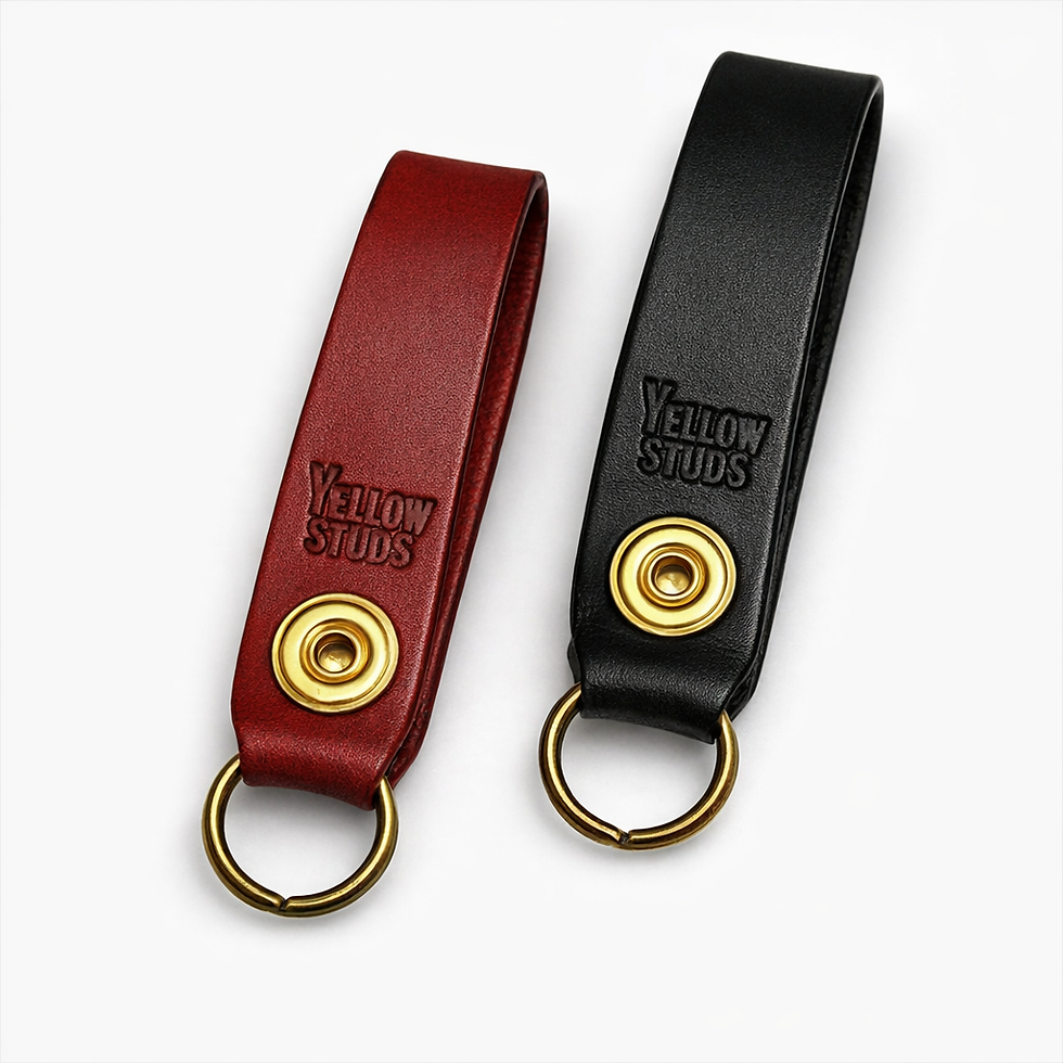 サムネイル： キーループ(ワインレッドorブラック)