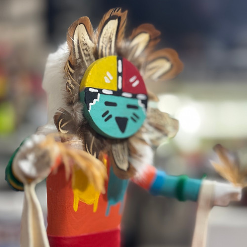 銘:Maxine CheeサンフェイスのKachina Doll | doubleroxer