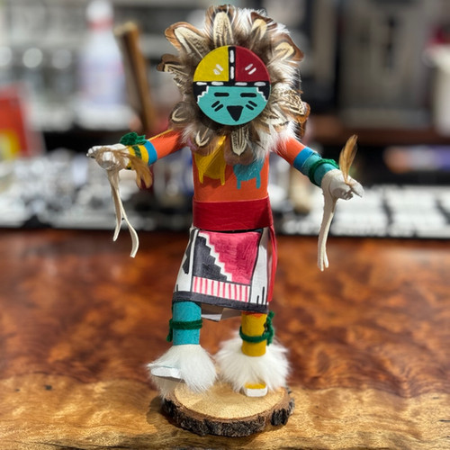 カチーナドール 銘:Maxine CheeサンフェイスのKachina Doll | doubleroxer