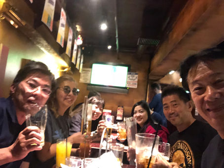 名古屋からの来客とライブ