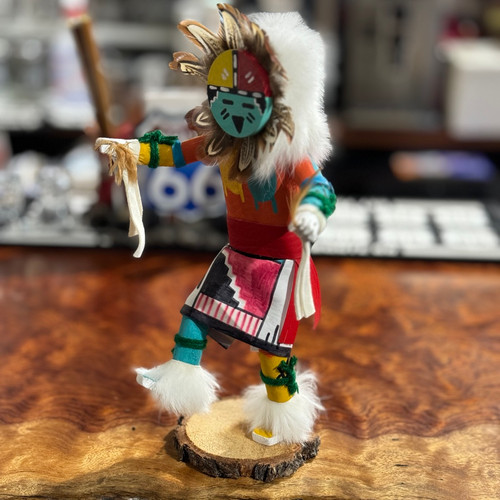 カチーナドール 銘:Maxine CheeサンフェイスのKachina Doll | doubleroxer