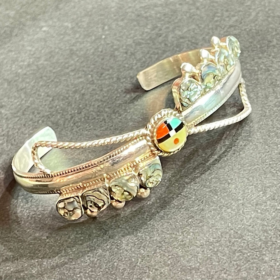 サムネイル： 銘:Leagus Ahiyite サンフェイス，オパールのブレスレット