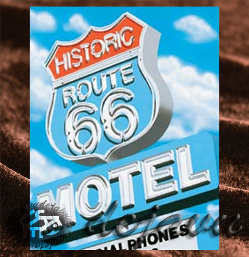 Tin Sign「Motel Sign」