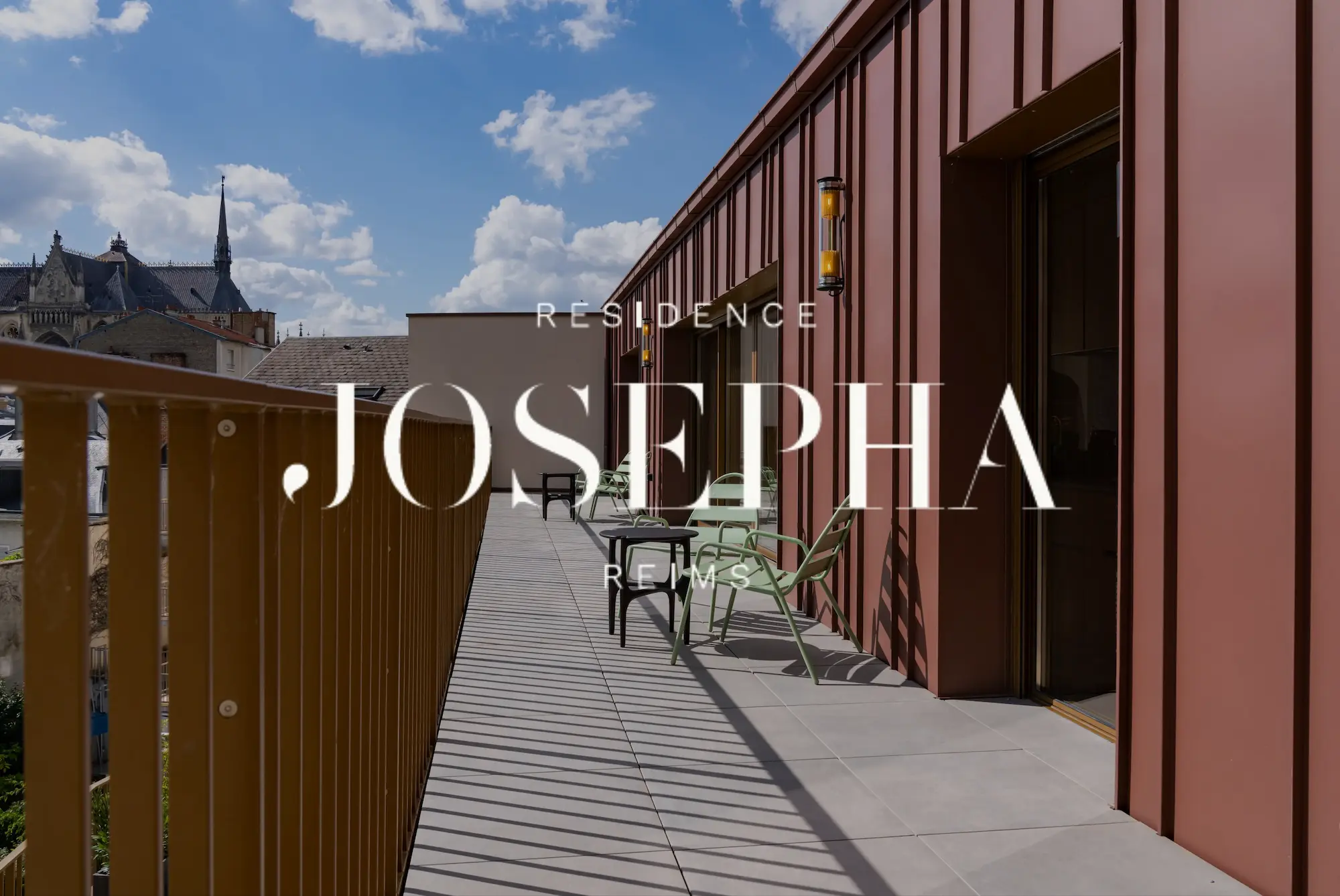 Façade du programme Josepha en centre-ville de Reims