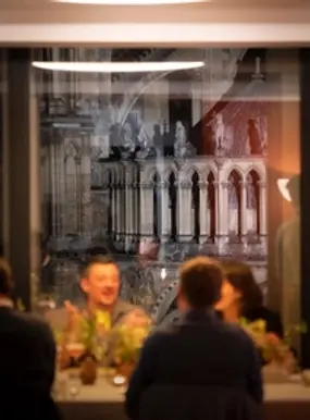 Dîner aux 7 Anges avec vue sur la cathédrale de Reims