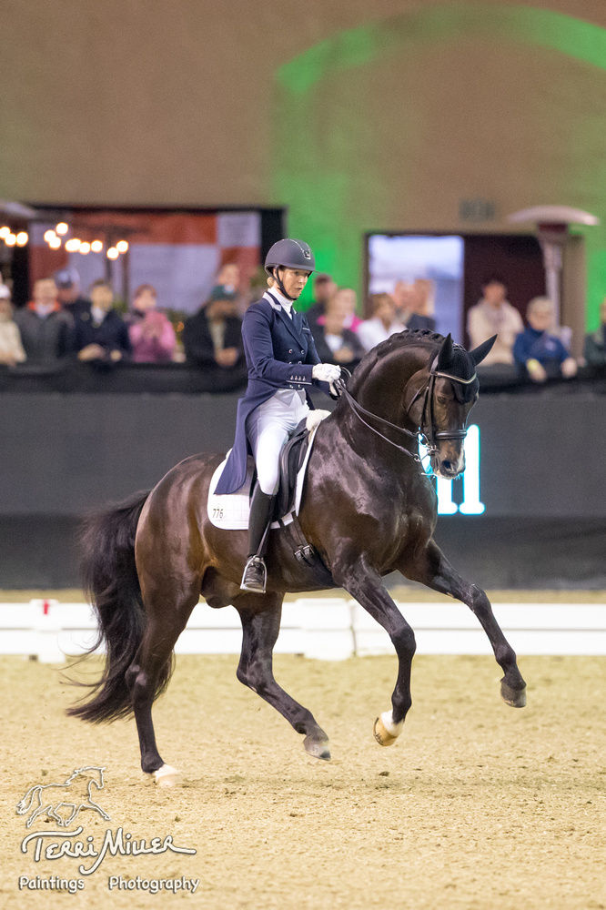 Sabine and Sanceo doing a pirouette