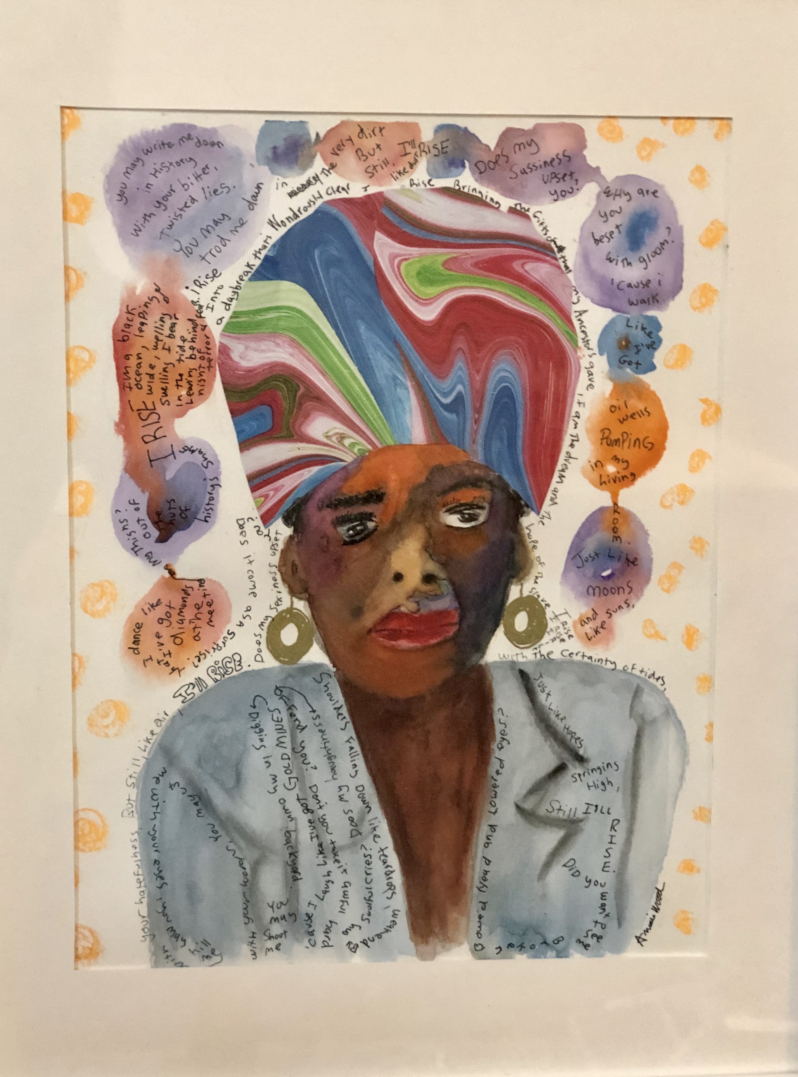 MAYA ANGELOU (SOLD)