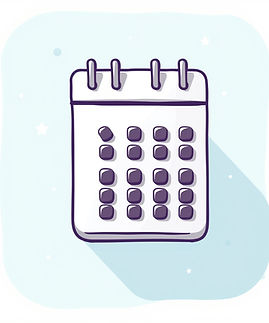 create a clipart image of a calendar.jpg