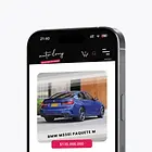 Vitrina profesional para vender carros usados en Colombia realizada por AutoLovy.
