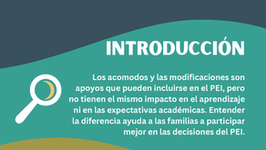ACOMODOS VS. MODIFICACIONES