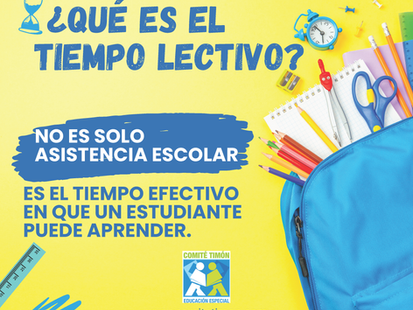 ¿Qué es el tiempo lectivo?