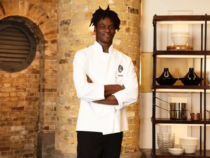 Exose grant on the masterchef professionals set.