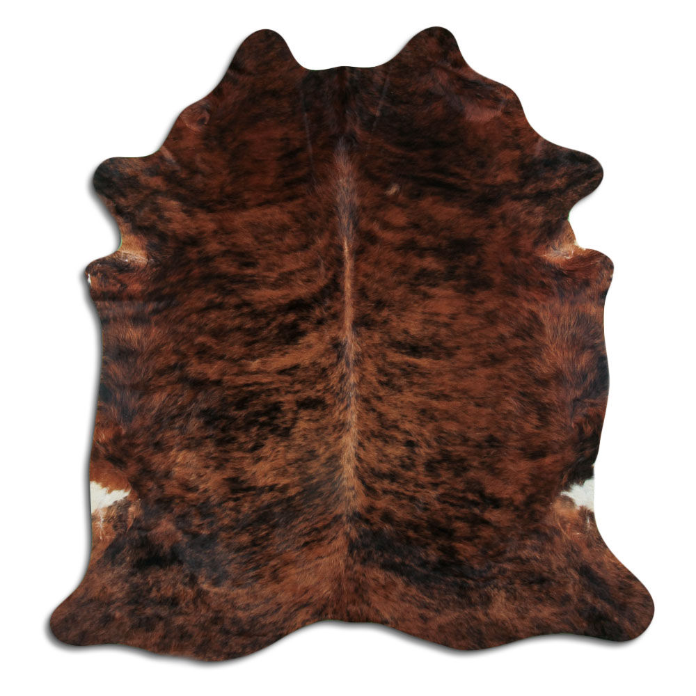 Cowhide Rug Medium Brindle Large