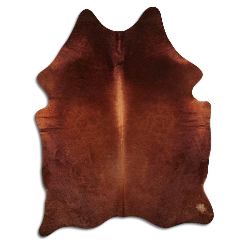 Cowhide Rug Brown Large