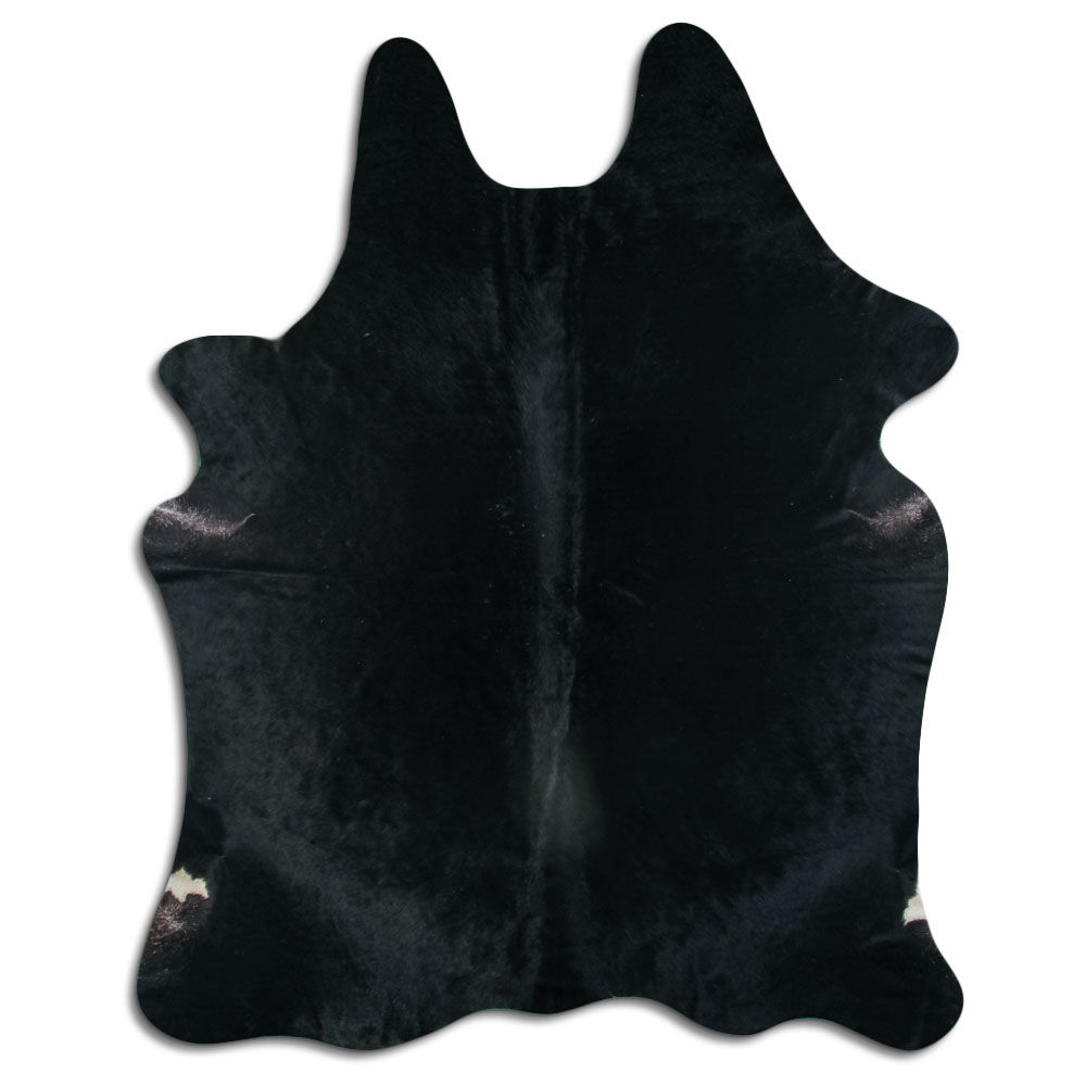 Cowhide Rug Black Large