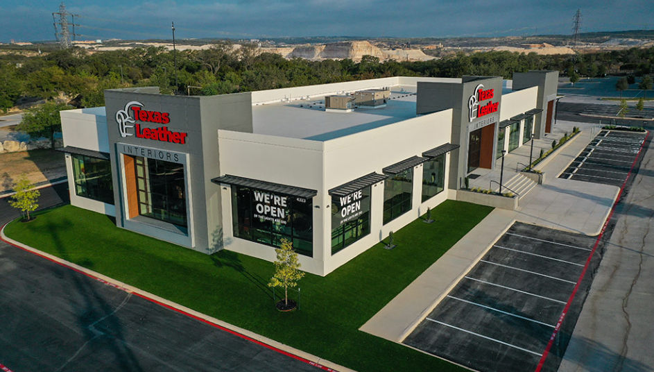 Texas Leather interiors one of the best furniture stores in texas