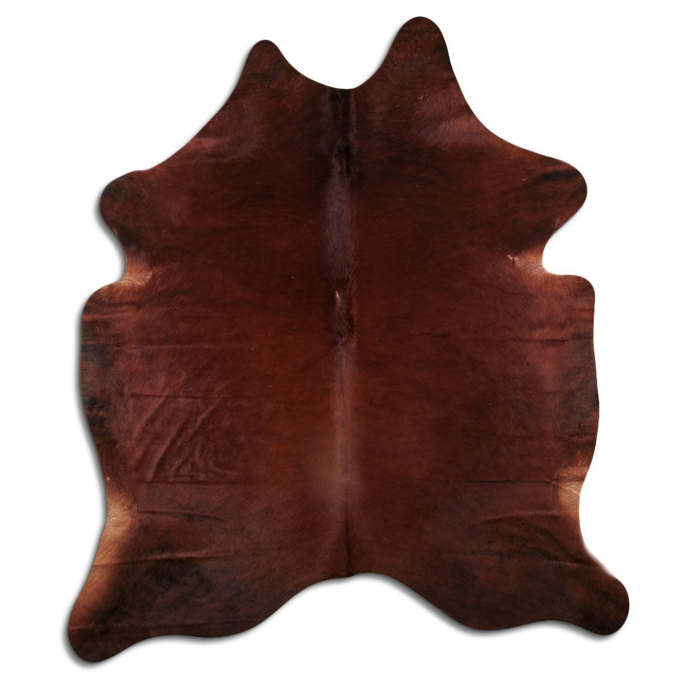 Cowhide Rug Brown Large