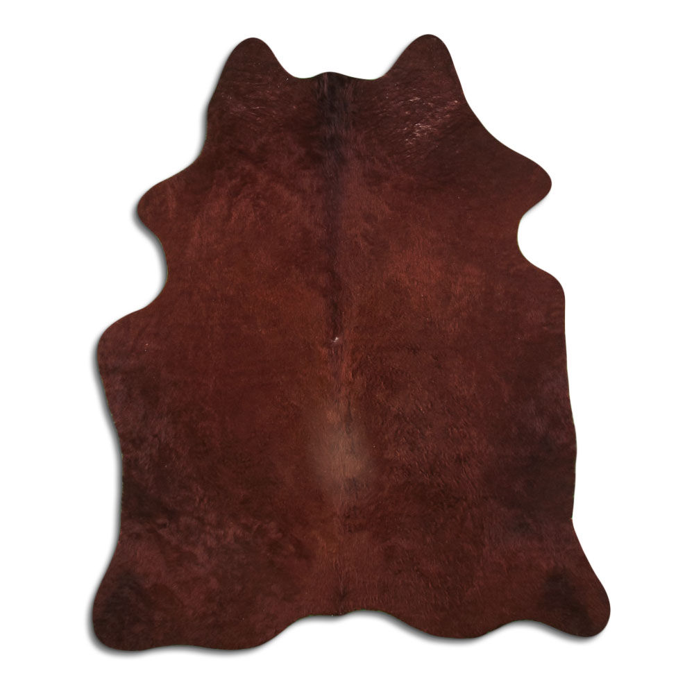 Cowhide Rug Brown Medium