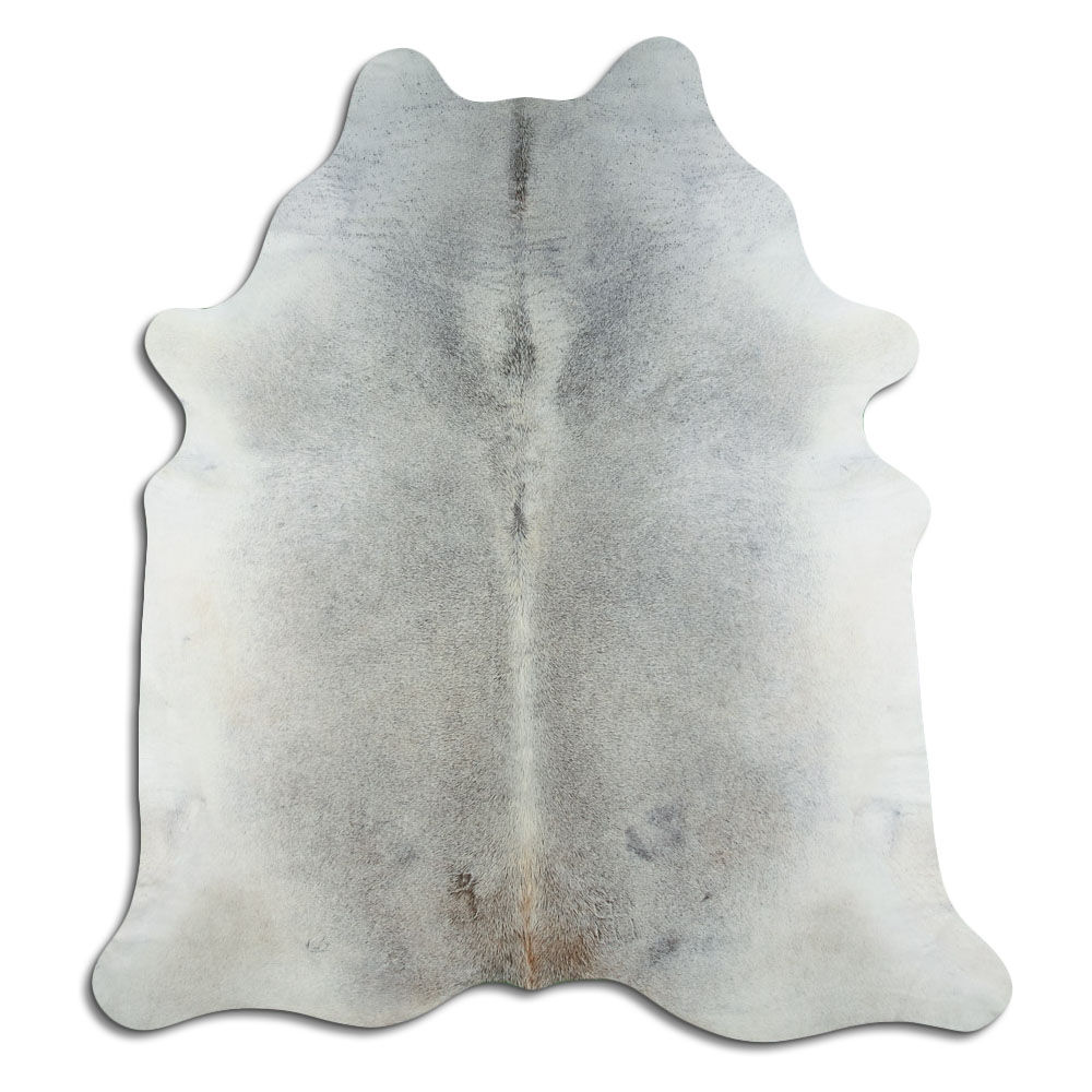 Cowhide Rug Grey Large