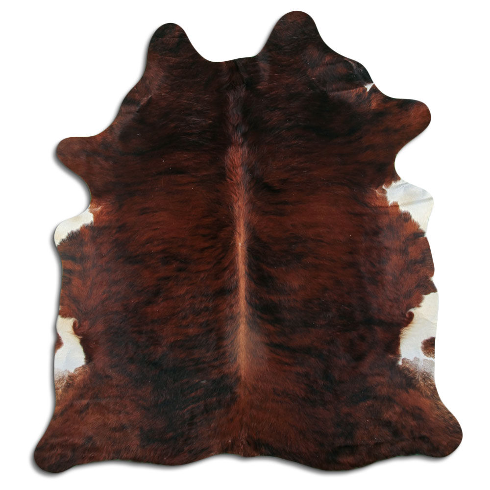 Cowhide Rug Medium Brindle Large
