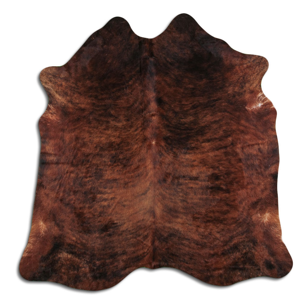 Cowhide Rug Medium Brindle Large