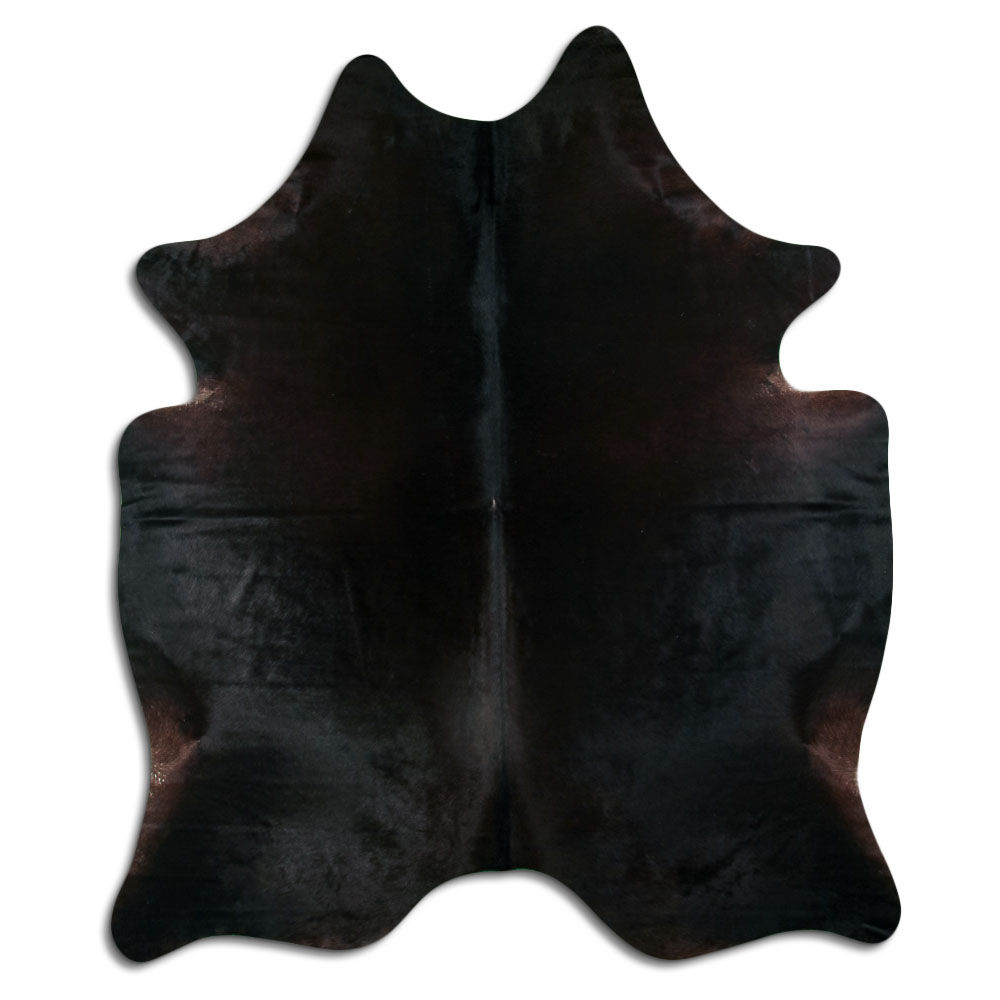 Cowhide Rug Coffee Large