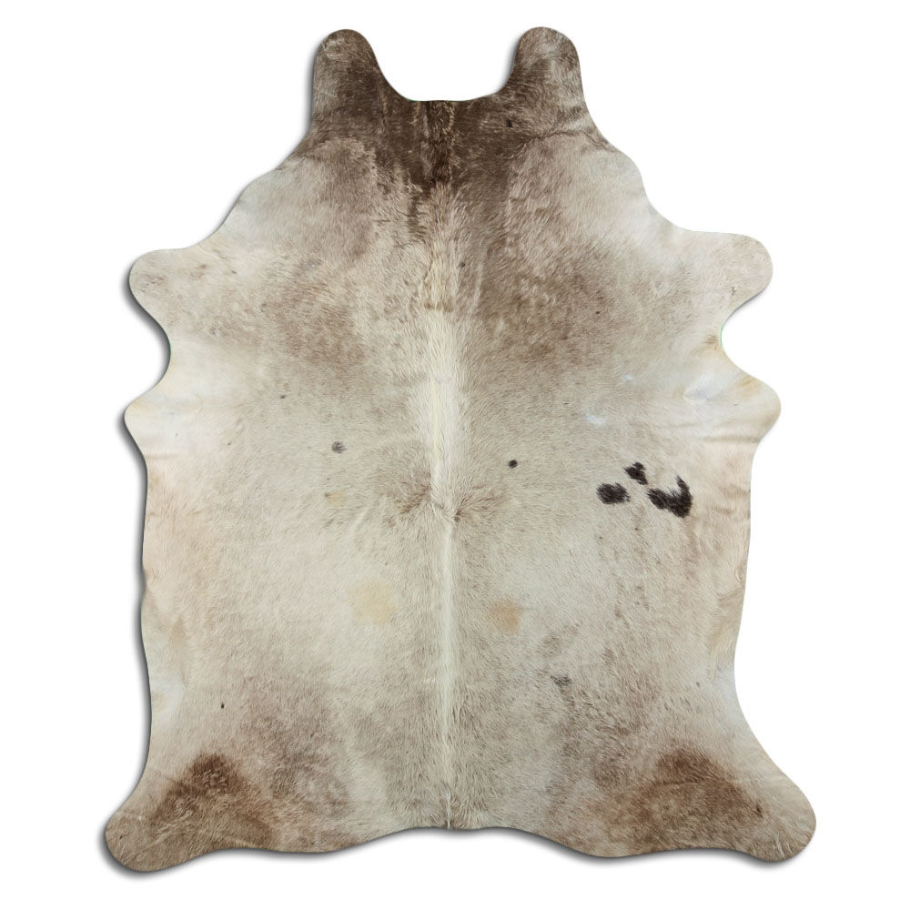 Cowhide Rug Champagne Large