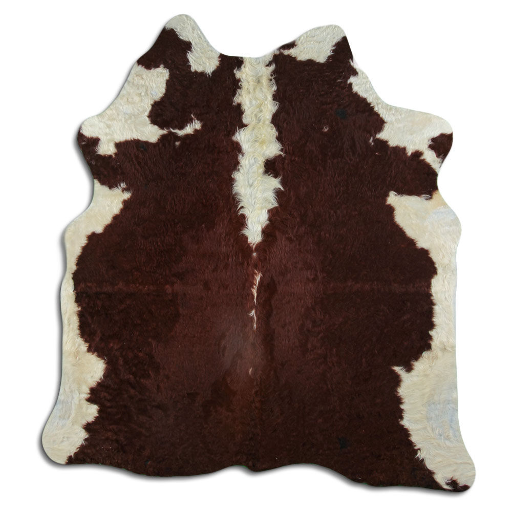 Cowhide Rug Hereford Large
