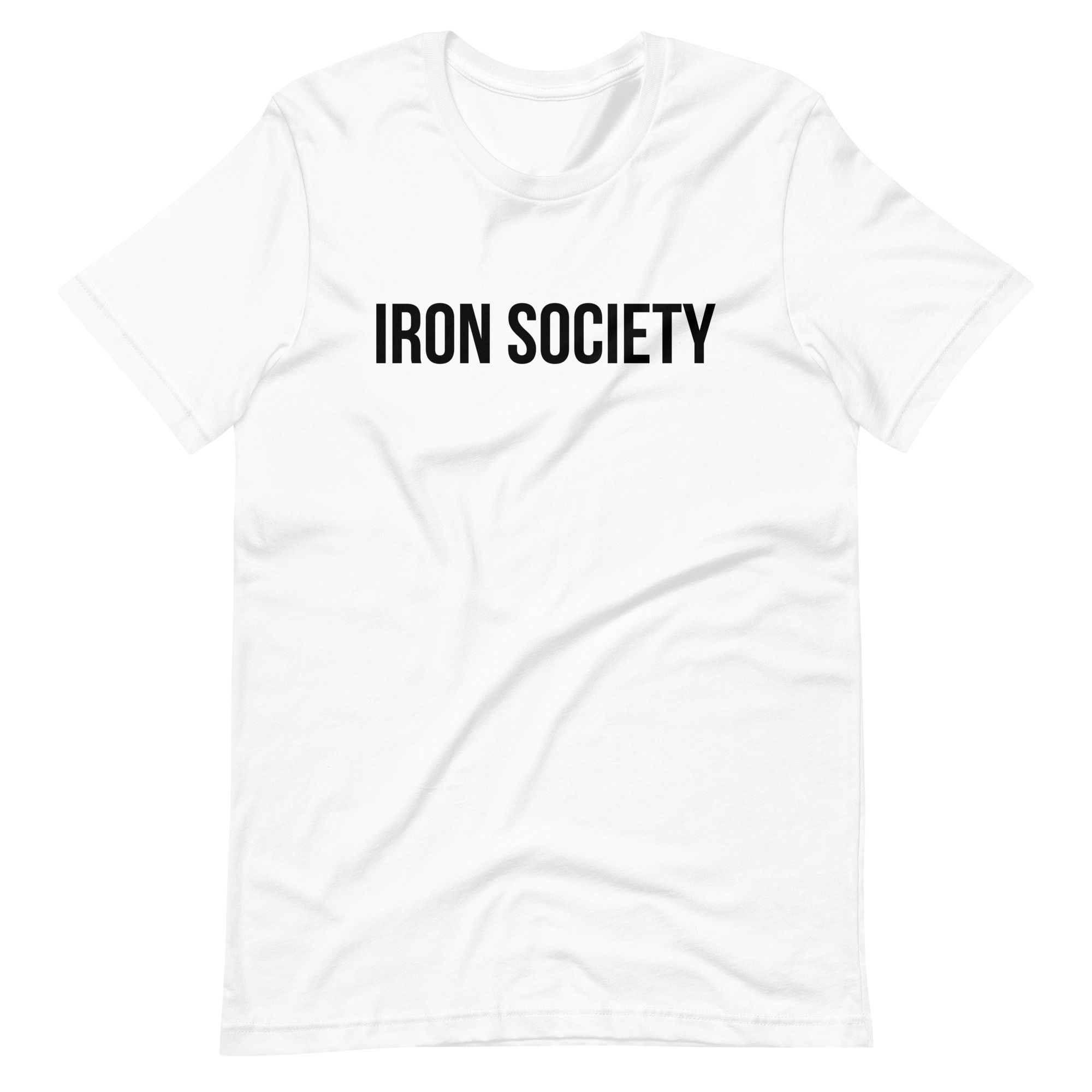 Iron Society Team Tee - White