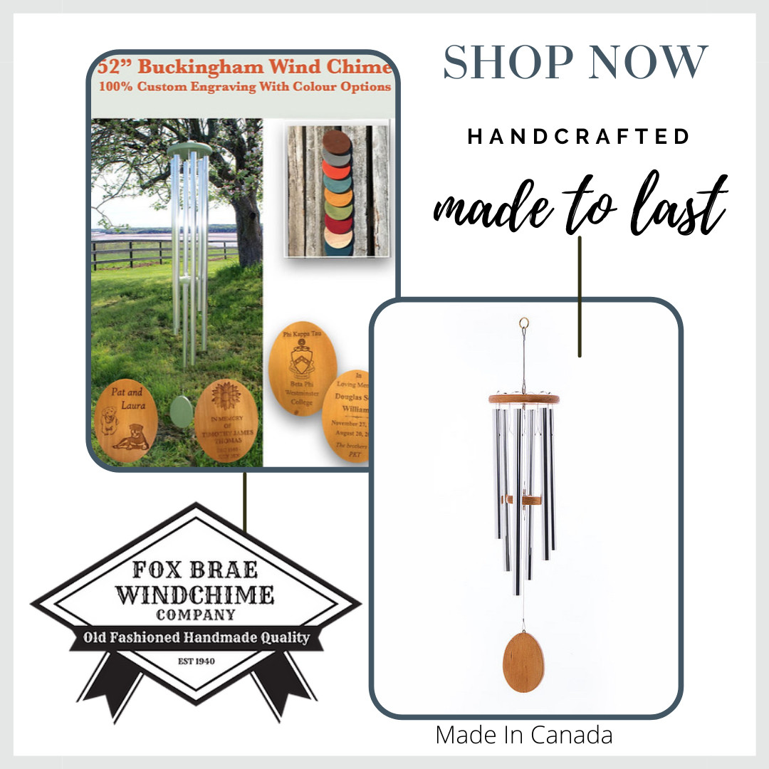 Pet Memorial Wind Chimes Fox Brae Wind Chime Company