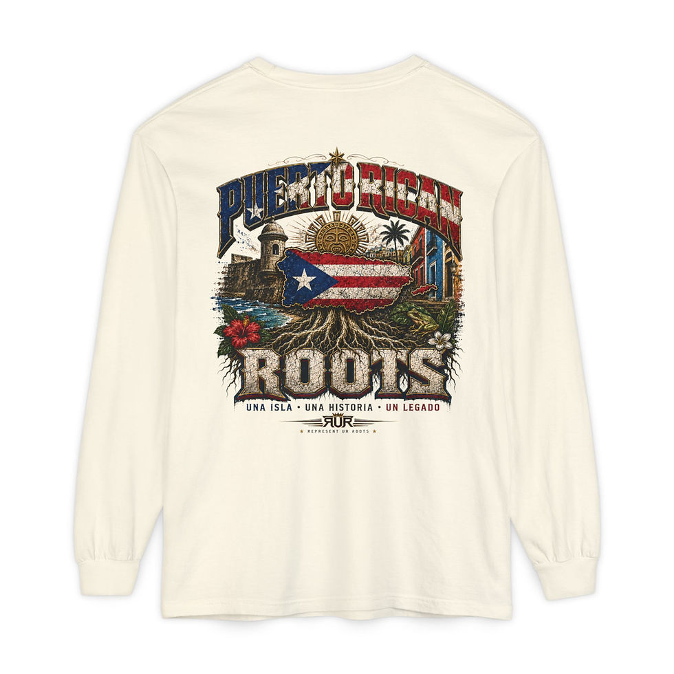 Thumbnail: Puerto Rican Roots Long Sleeve