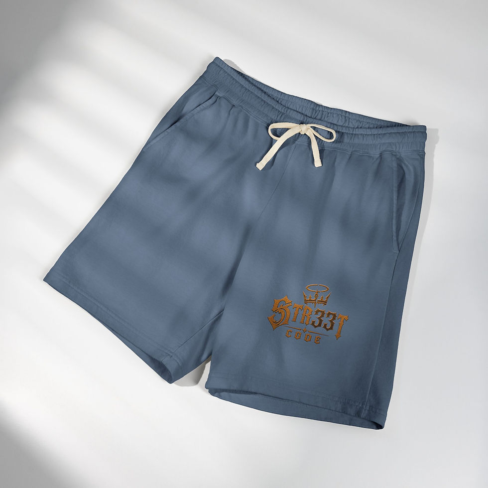 Thumbnail: Str33t Code Premium Fleece Shorts