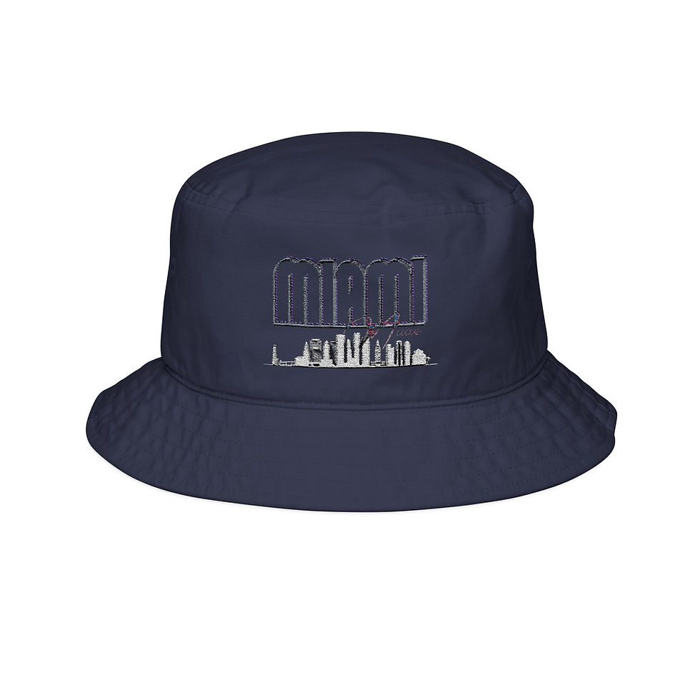 Thumbnail: Miami Made Embroidered Fedora Ivory City