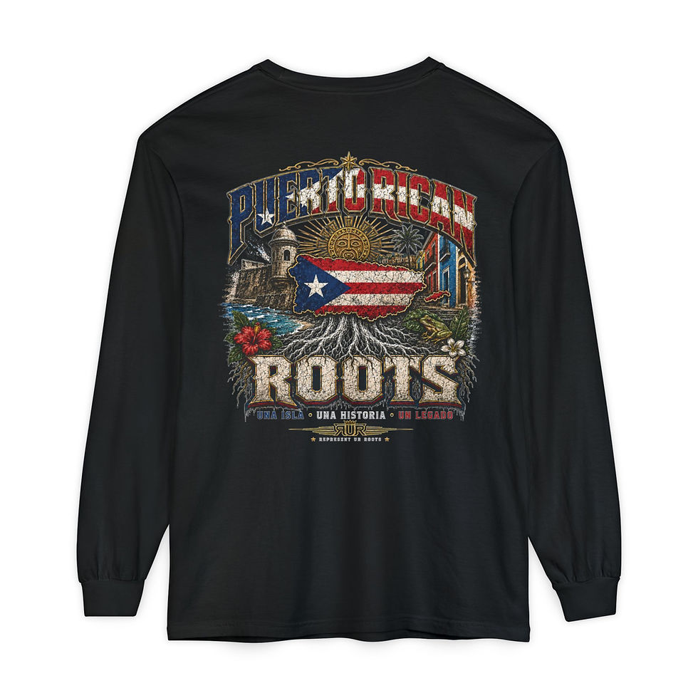 Thumbnail: Puerto Rican Roots Long Sleeve
