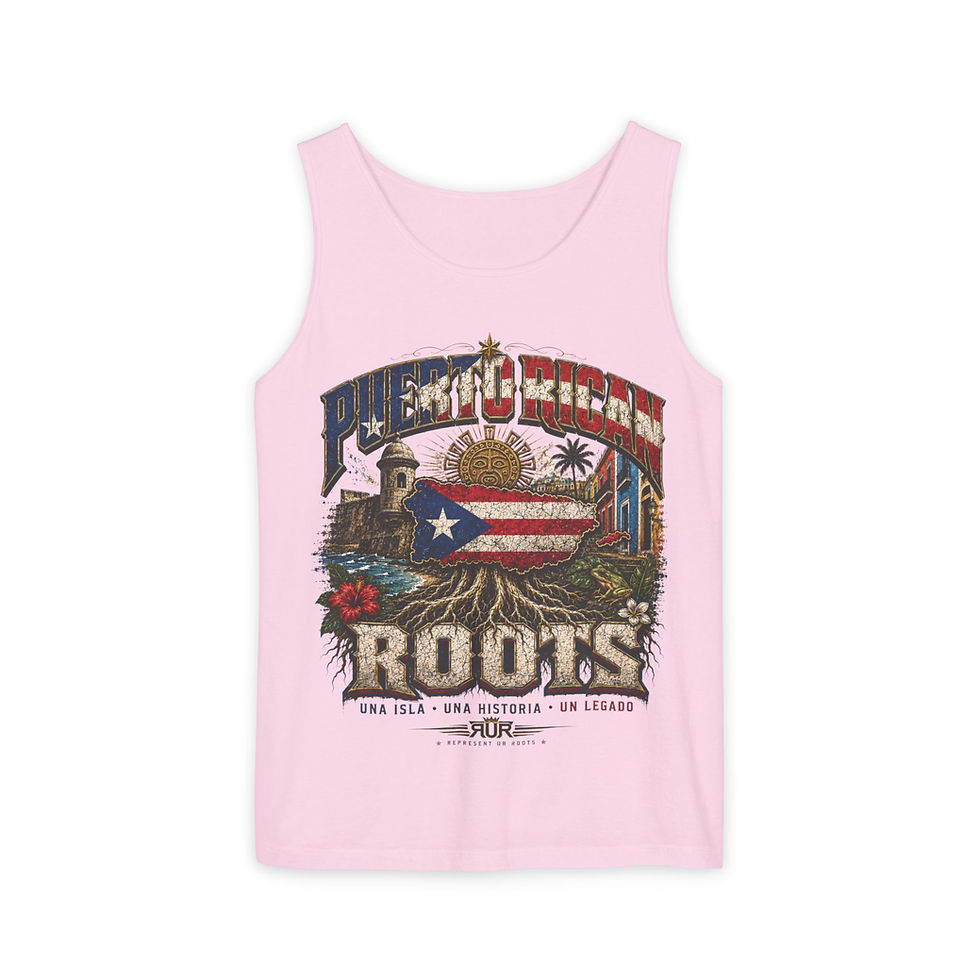 Thumbnail: Puerto Rican Roots Heavyweight Tank ($50)