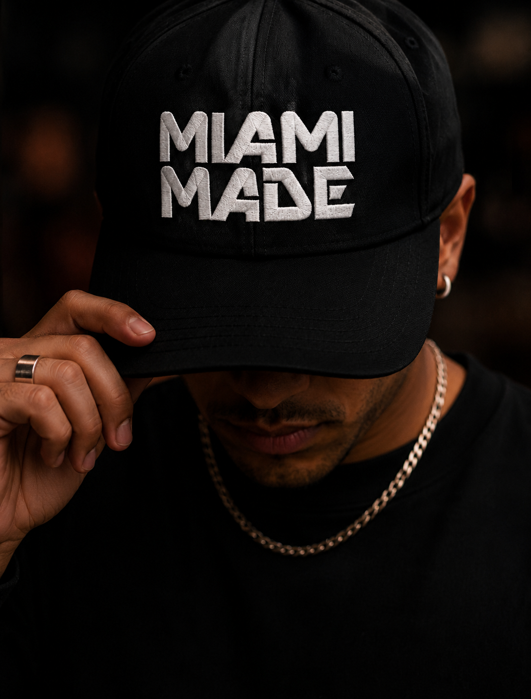Miami Made Embroidered Snapback