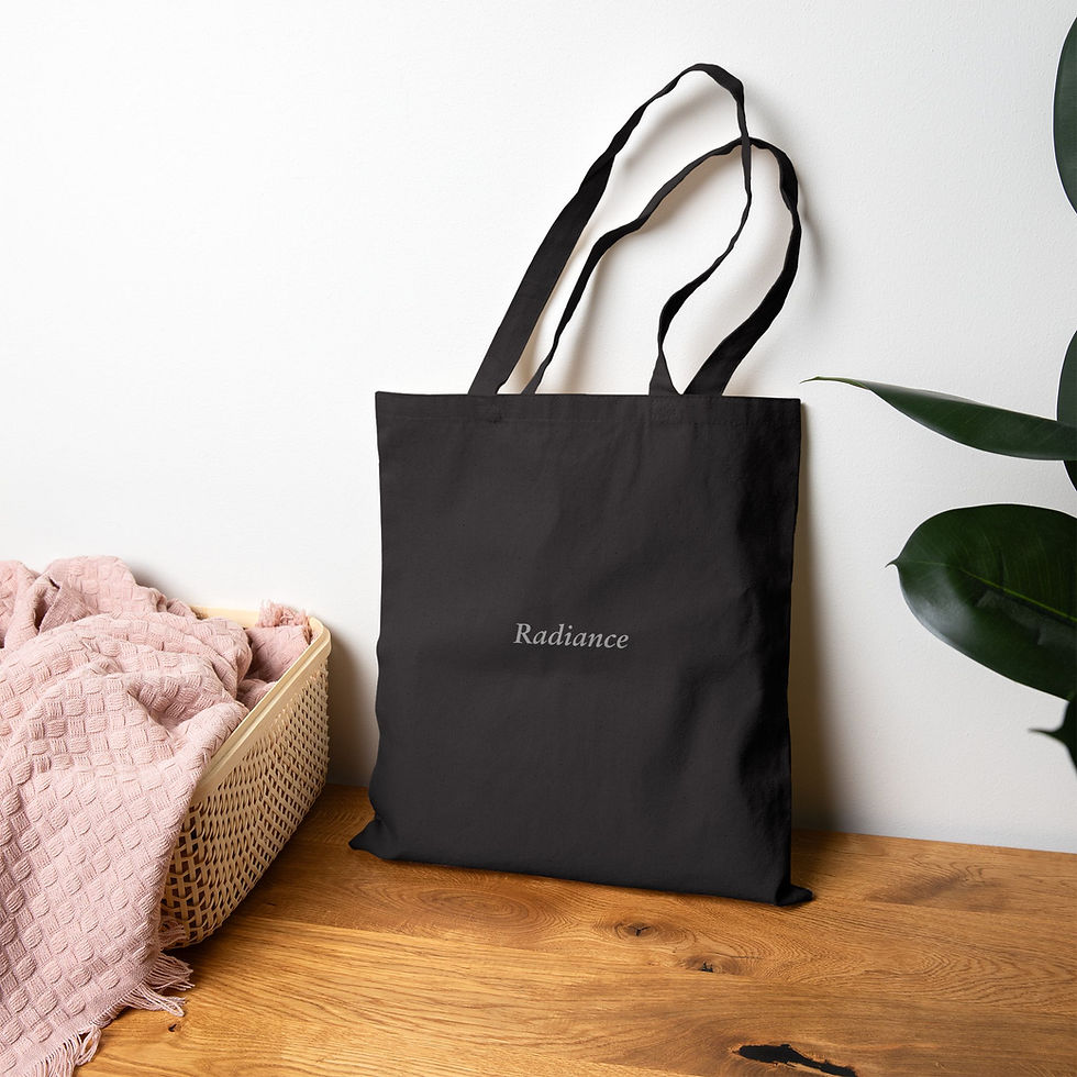 Thumbnail: Sowelu (Wholeness) Rune Symbol Tote Bag – “Radiance”