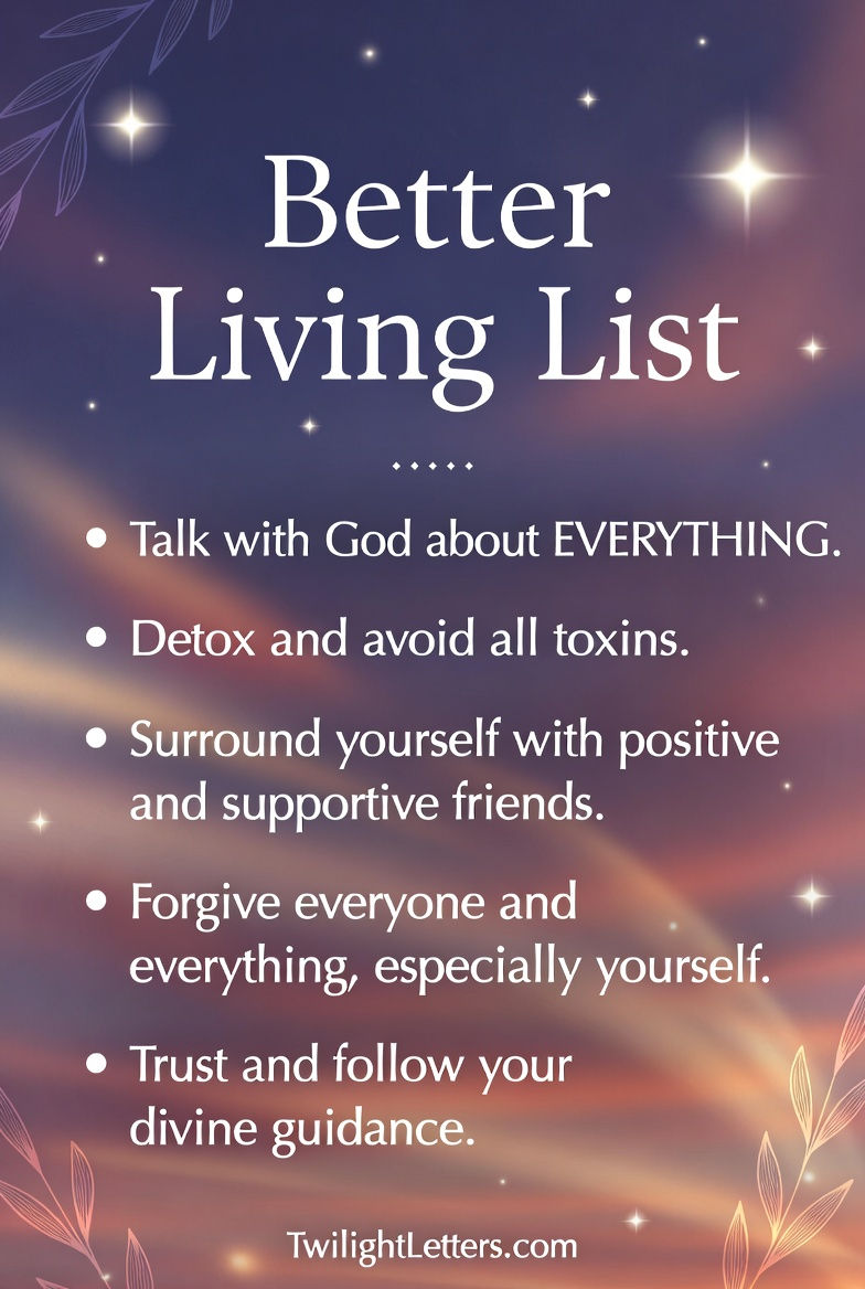 Better Living List