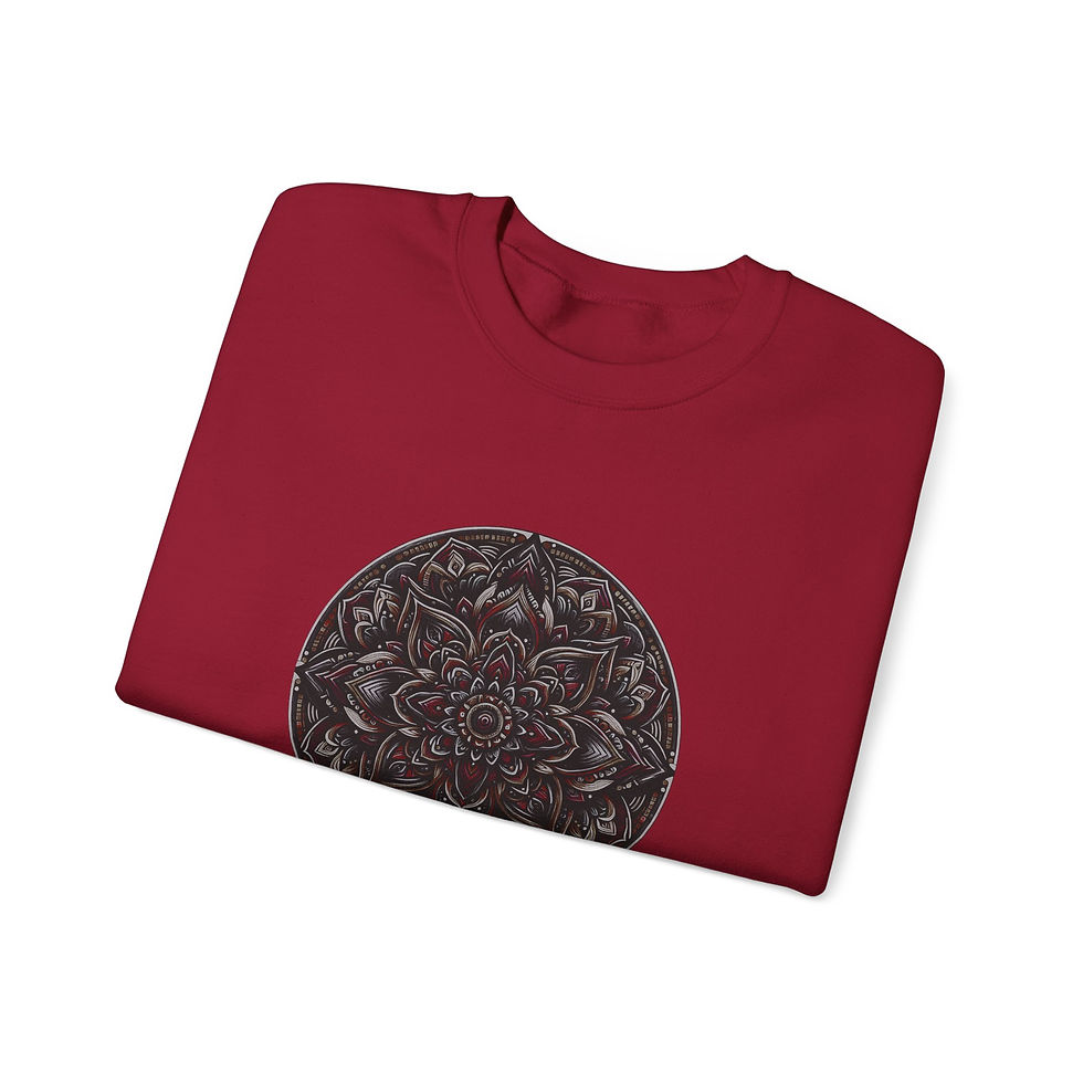 Thumbnail: Mandala Unisex Heavy Blend™ Crewneck Sweatshirt