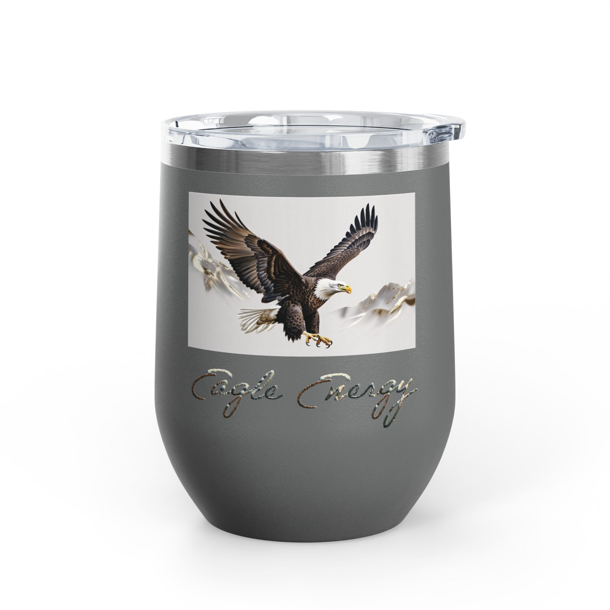 Eagle Energy Spirit Animal 12oz Tumbler — Made in the USA