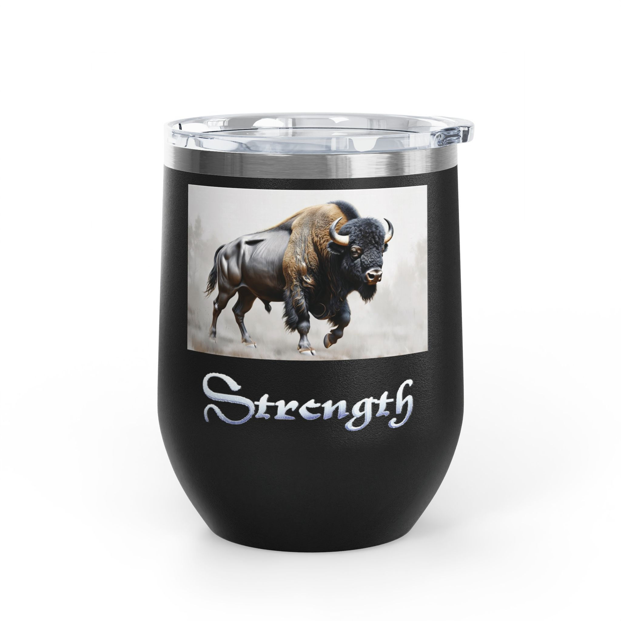 Buffalo Strength 12 Oz Tumbler — Made in the USA