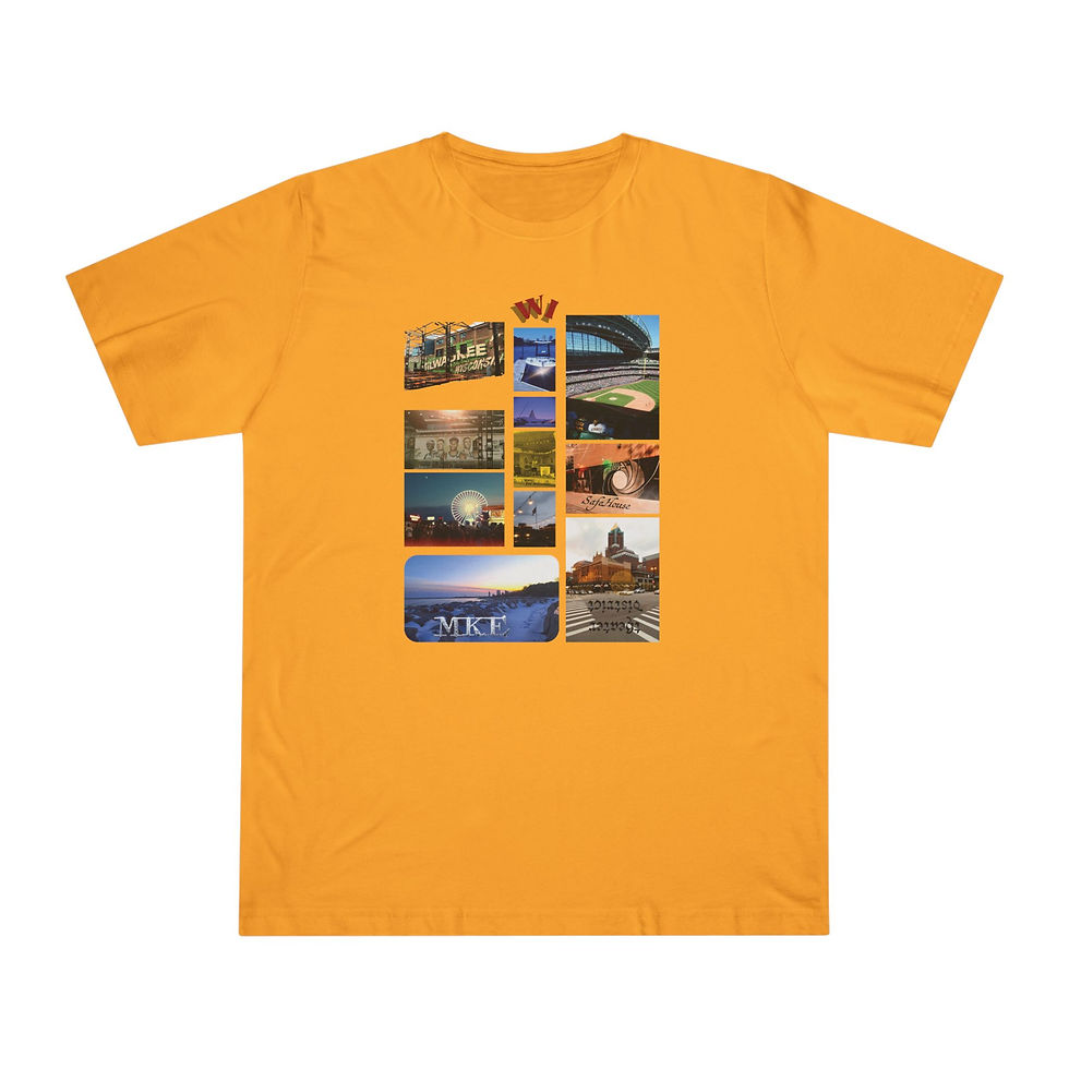Thumbnail: Milwaukee Wisconsin Photo Collage T-Shirt