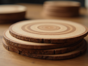 Unique Wooden Coasters for Every Home