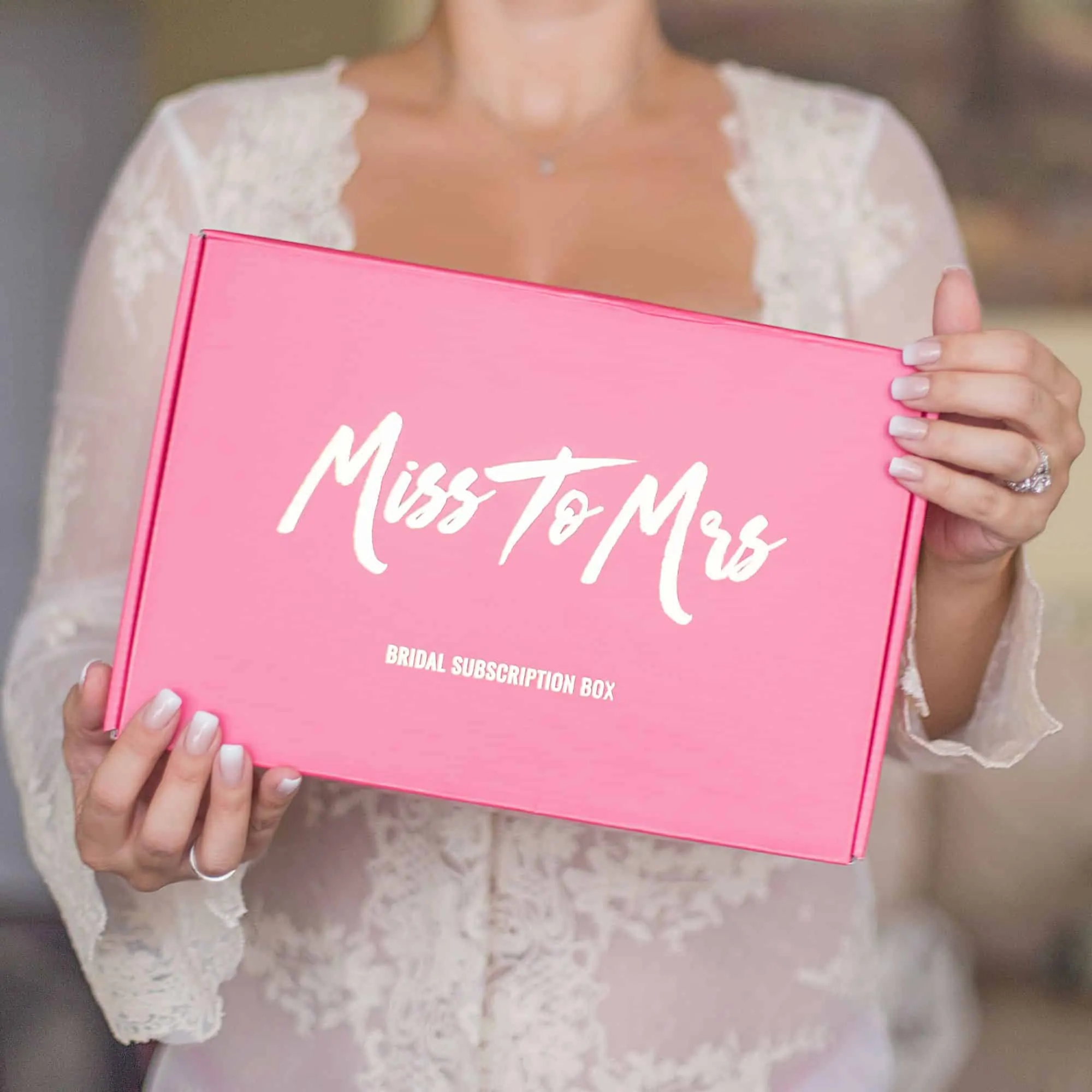 Start your journey with a subscription to the Miss to Mrs. Bridal Box