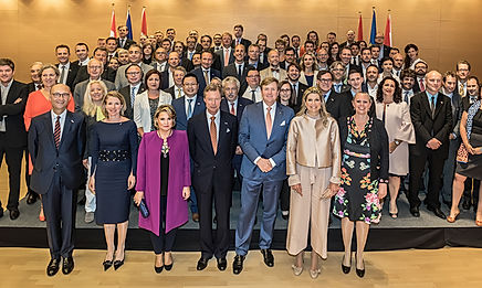 Van Ruysdael accompagne une visite d'État