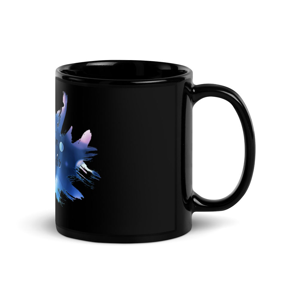 Thumbnail: "Kingdom Ambassador" Blue design Black Glossy Mug